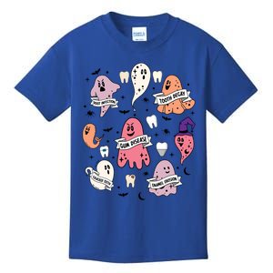 Spooky Dentist Hygienist Halloween Dental Assistant Squad Cool Gift Kids T-Shirt