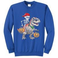 Skeleton Dinosaur Halloween Costume Meaningful Gift Sweatshirt