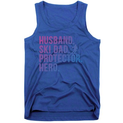 Ski Dad Husband Hero Gift Tank Top