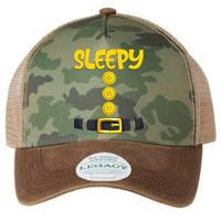 Sleepy Dwarf Halloween Costume Funny Gift Idea Sleepy Dwarf Legacy Tie Dye Trucker Hat