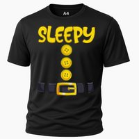 Sleepy Dwarf Halloween Costume Funny Gift Idea Sleepy Dwarf Cooling Performance Crew T-Shirt