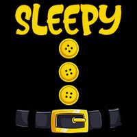 Sleepy Dwarf Halloween Costume Funny Gift Idea Sleepy Dwarf Backpack