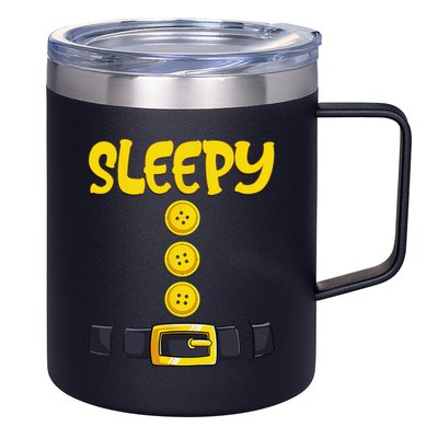 Sleepy Dwarf Halloween Costume Funny Gift Idea Sleepy Dwarf 12oz Stainless Steel Coffee Mug