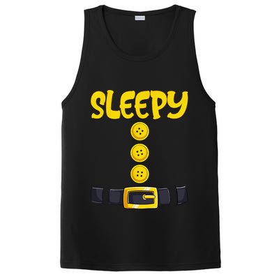 Sleepy Dwarf Halloween Costume Funny Gift Idea Sleepy Dwarf PosiCharge Competitor Tank