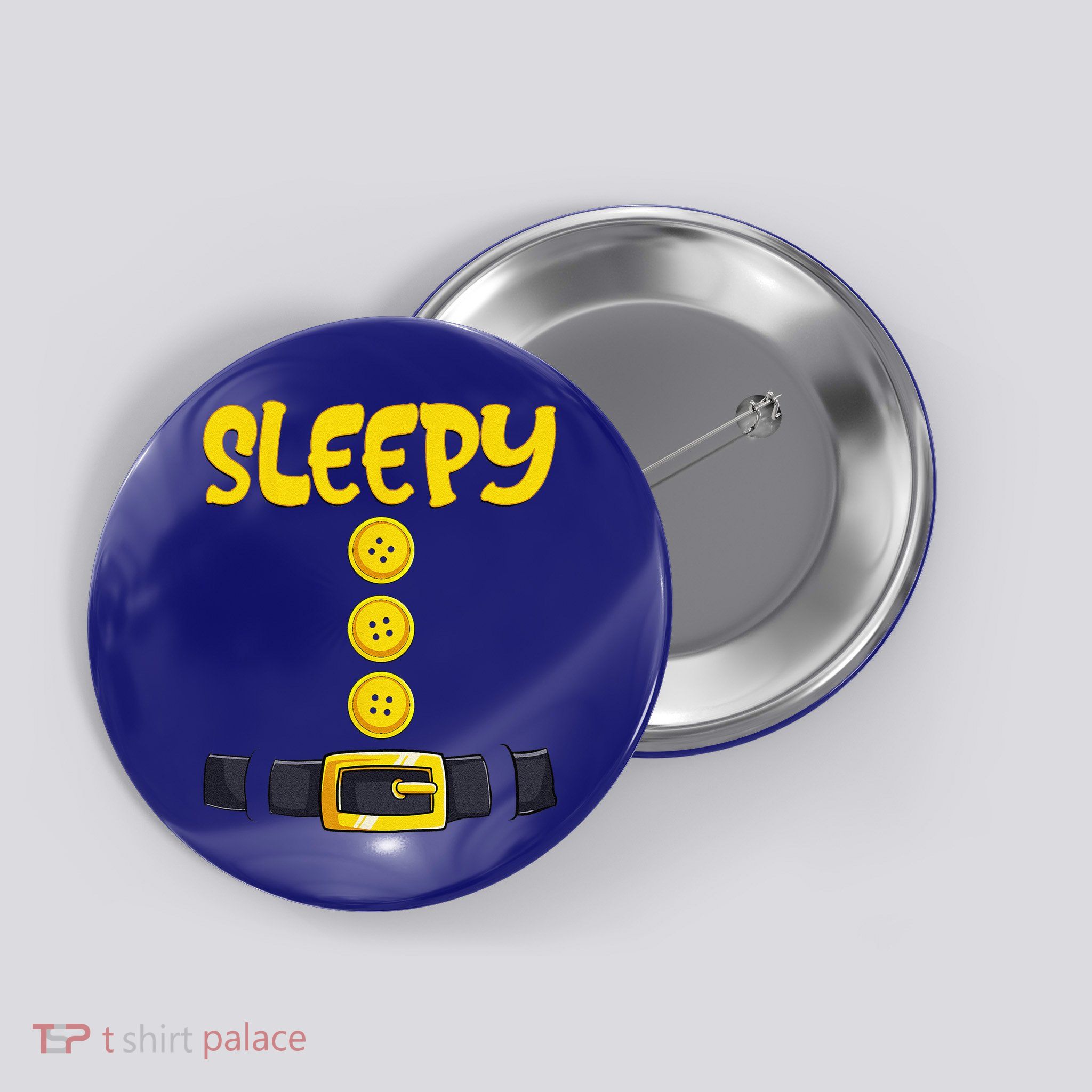 Sleepy Dwarf Halloween Costume Funny Gift Idea Sleepy Dwarf Button
