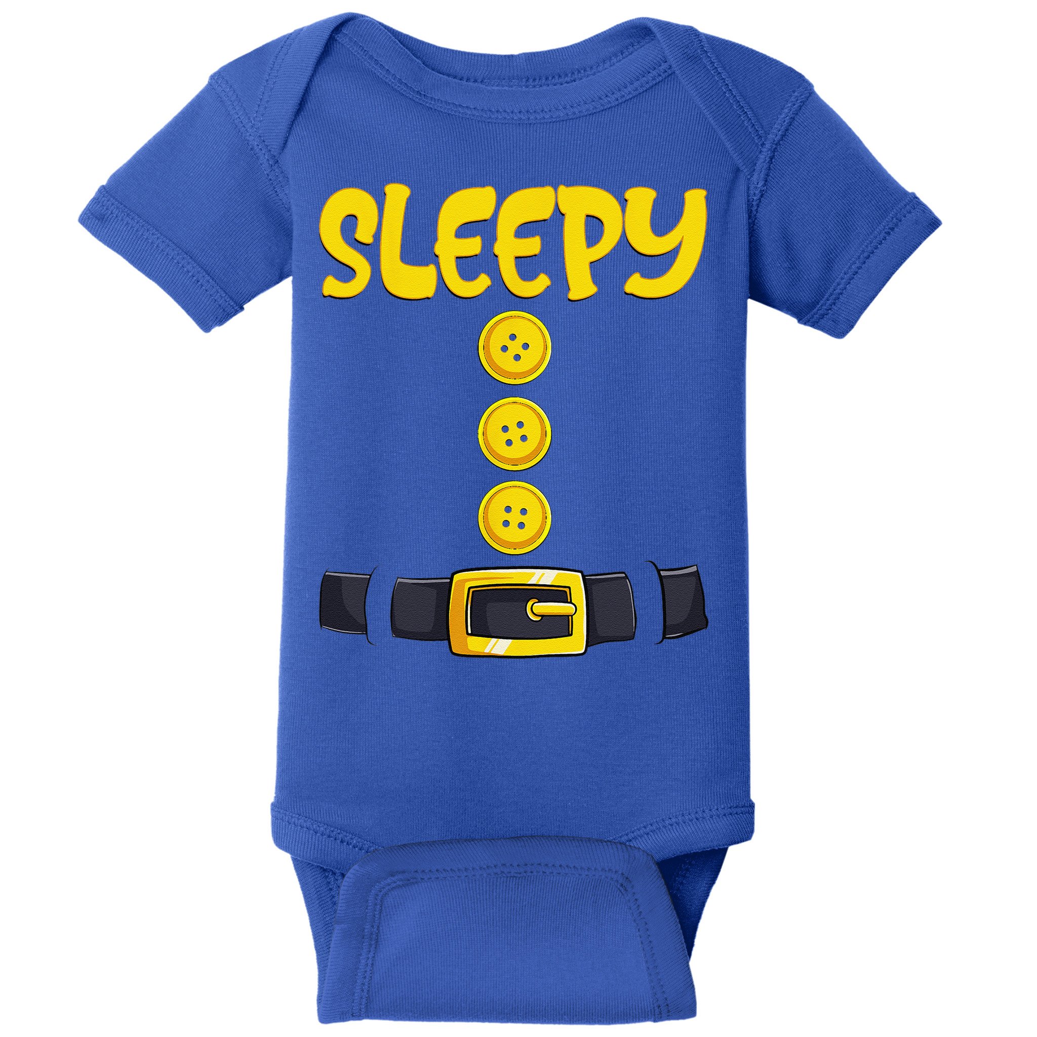 Sleepy Dwarf Halloween Costume Funny Gift Idea Sleepy Dwarf Baby Bodysuit