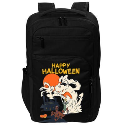 Scooby Doo Halloween Scooby Shaggy Ghostly Haunt Impact Tech Backpack