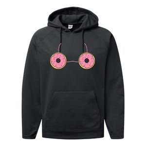 Sprinkle Donut Halloween Costume Fun and Easy Food DressUp Performance Fleece Hoodie