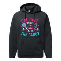 Spooky Delights Halloween Candy Extravaganza Performance Fleece Hoodie