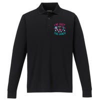 Spooky Delights Halloween Candy Extravaganza Performance Long Sleeve Polo