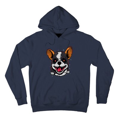 Spooky Dog Halloween Puppy Lover Spooky Zombie Dog Halloween Corgi Costume Funny Hoodie