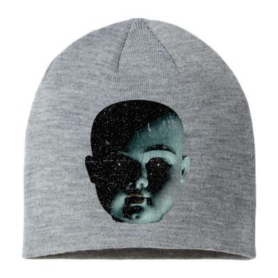 Scary Doll Head Super Creepy Halloween Sustainable Beanie