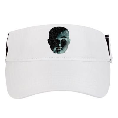 Scary Doll Head Super Creepy Halloween Adult Drive Performance Visor