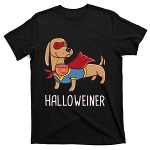 Spooky Dachshund Halloween Costume for Dog Lovers T-Shirt