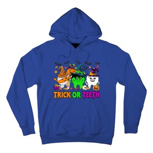 Spooky Dentist Halloween Trick Or Teeth Dental Assistant Cute Gift Hoodie