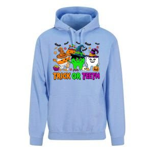 Spooky Dentist Halloween Trick Or Teeth Dental Assistant Cute Gift Unisex Surf Hoodie