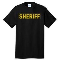 Sheriff Deputy Halloween Costume Tall T-Shirt