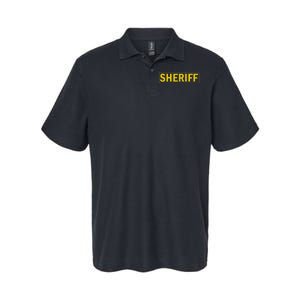 Sheriff Deputy Halloween Costume Softstyle Adult Sport Polo