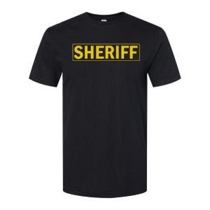 Sheriff Deputy Halloween Costume Softstyle CVC T-Shirt