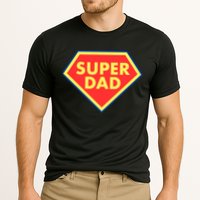 Super Dad Hero Gift Cooling Performance Crew T-Shirt