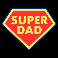 Super Dad Hero Gift Cooling Performance Crew T-Shirt