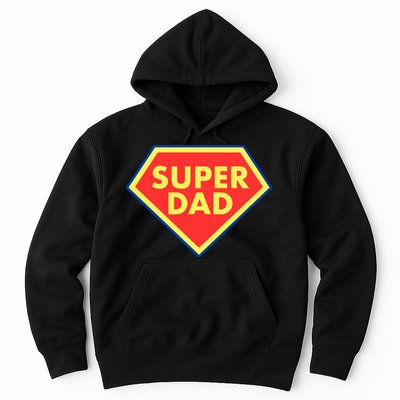 Super Dad Hero Gift Hoodie