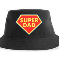 Super Dad Hero Gift Sustainable Bucket Hat