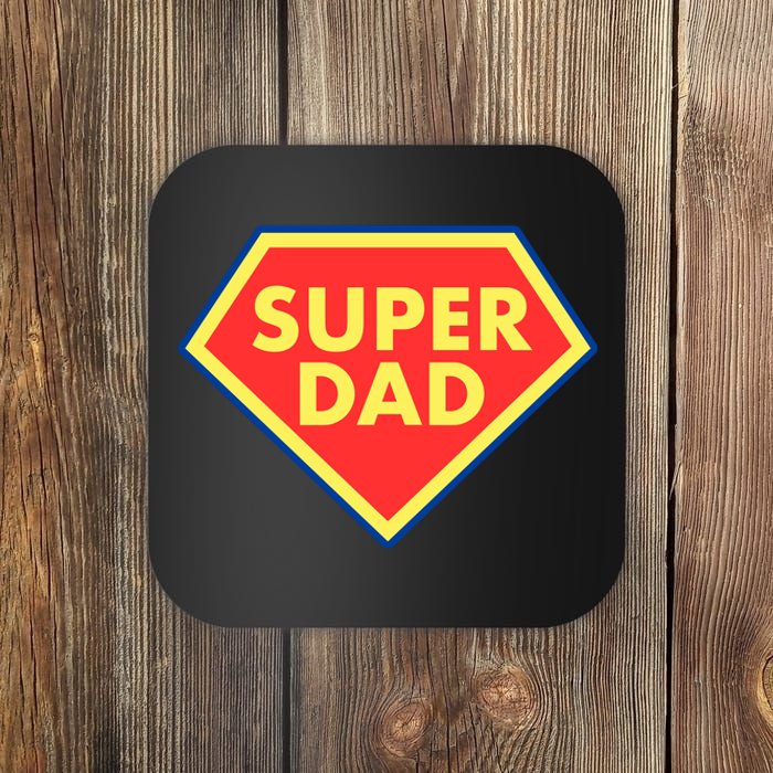 Super Dad Hero Gift Coaster