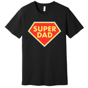 Super Dad Hero Gift Premium T-Shirt