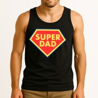 Super Dad Hero Gift Tank Top