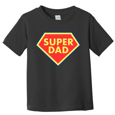 Super Dad Hero Gift Toddler T-Shirt