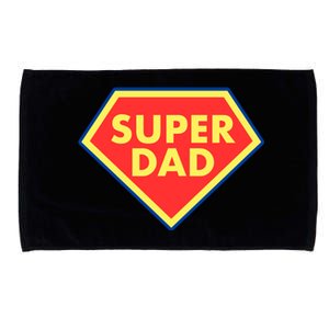 Super Dad Hero Gift Microfiber Hand Towel