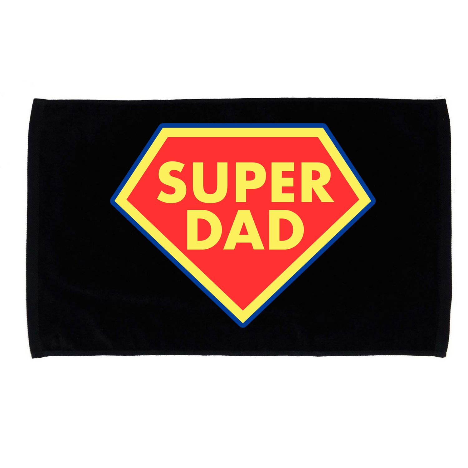 Super Dad Hero Gift Microfiber Hand Towel
