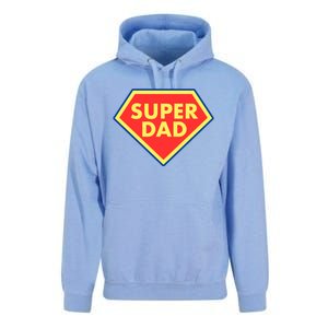 Super Dad Hero Gift Unisex Surf Hoodie