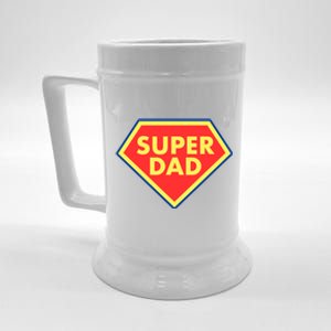 Super Dad Hero Gift Beer Stein