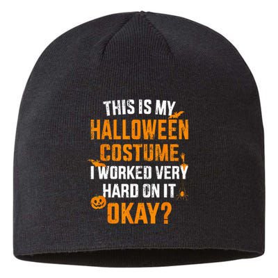 Spooky DIY Halloween Outfit: My Effort Shines Sustainable Beanie