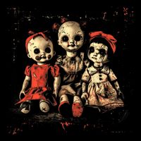 Scary Doll Horror Movie Creepy Haunted Toy Goth Alt Emo Women's Crop Top Tee