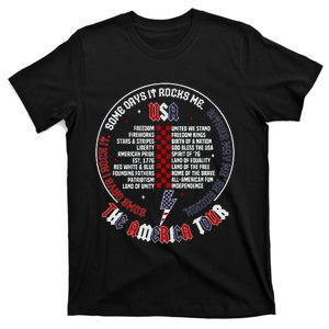 Some Days It Rocks Me America T-Shirt