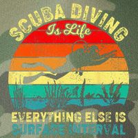 Scuba Diving Is Life Everything Else Surface Interval Diving Legacy Tie Dye Trucker Hat