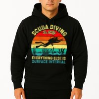 Scuba Diving Is Life Everything Else Surface Interval Diving Hoodie