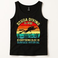 Scuba Diving Is Life Everything Else Surface Interval Diving Tank Top