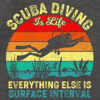Scuba Diving Is Life Everything Else Surface Interval Diving Vector Backpack