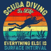Scuba Diving Is Life Everything Else Surface Interval Diving Infant Baby Jersey Bodysuit