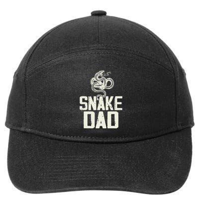 Snake Dad I Snake 7-Panel Snapback Hat