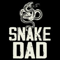 Snake Dad I Snake Flat Bill Trucker Hat