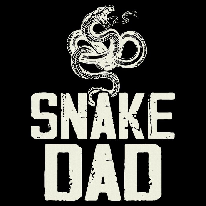 Snake Dad I Snake Flat Bill Trucker Hat