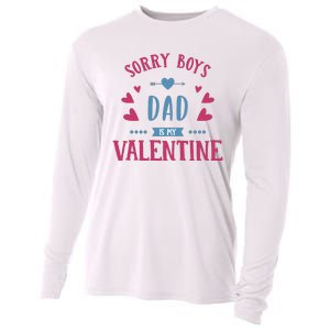 Sorry Dad Is My Valentine Funny Cooling Performance Long Sleeve Crew