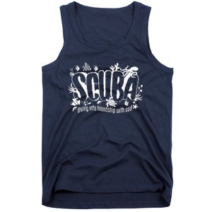 Scuba Diving Into Friendship With God Christian Vbs 2024 Tank Top