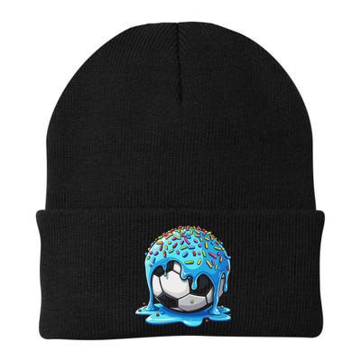 Soccer Drip Ice Cream Drip With Sprinkles Summer Beanie