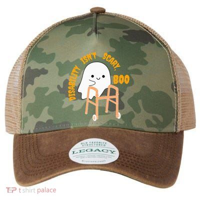 Spooky Disability Isn’t Scary Boo Cute Halloween Funny Trend Legacy Tie Dye Trucker Hat